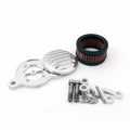Air Cleaner Intake Filter System Kit for Harley-Davidson Sportster   1988-2015 in Silver