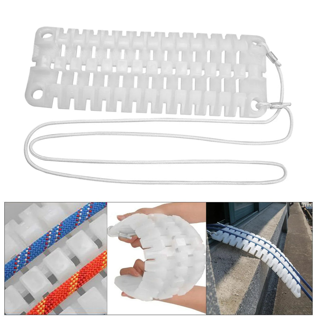 Thickened Rope Outdoor Rock Climbing Arborist Rope Board Rappelling Abseiling Friction Reduction Equipment