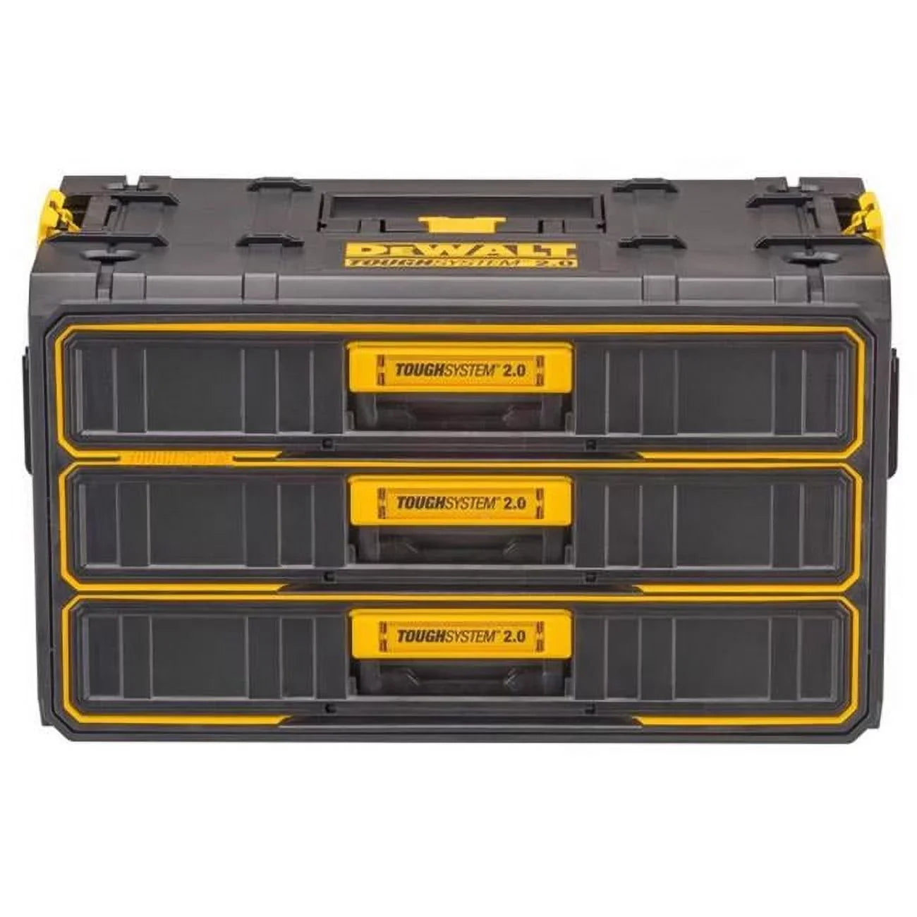 Industries  2030066 21.3 in. Tool Box, Black & Yellow