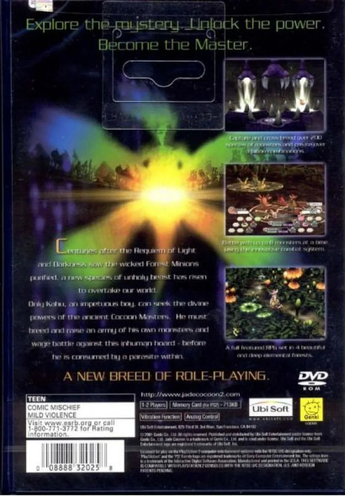 Restored Jade Cocoon 2 (Sony PlayStation 2, 2001)  Game (Refurbished)