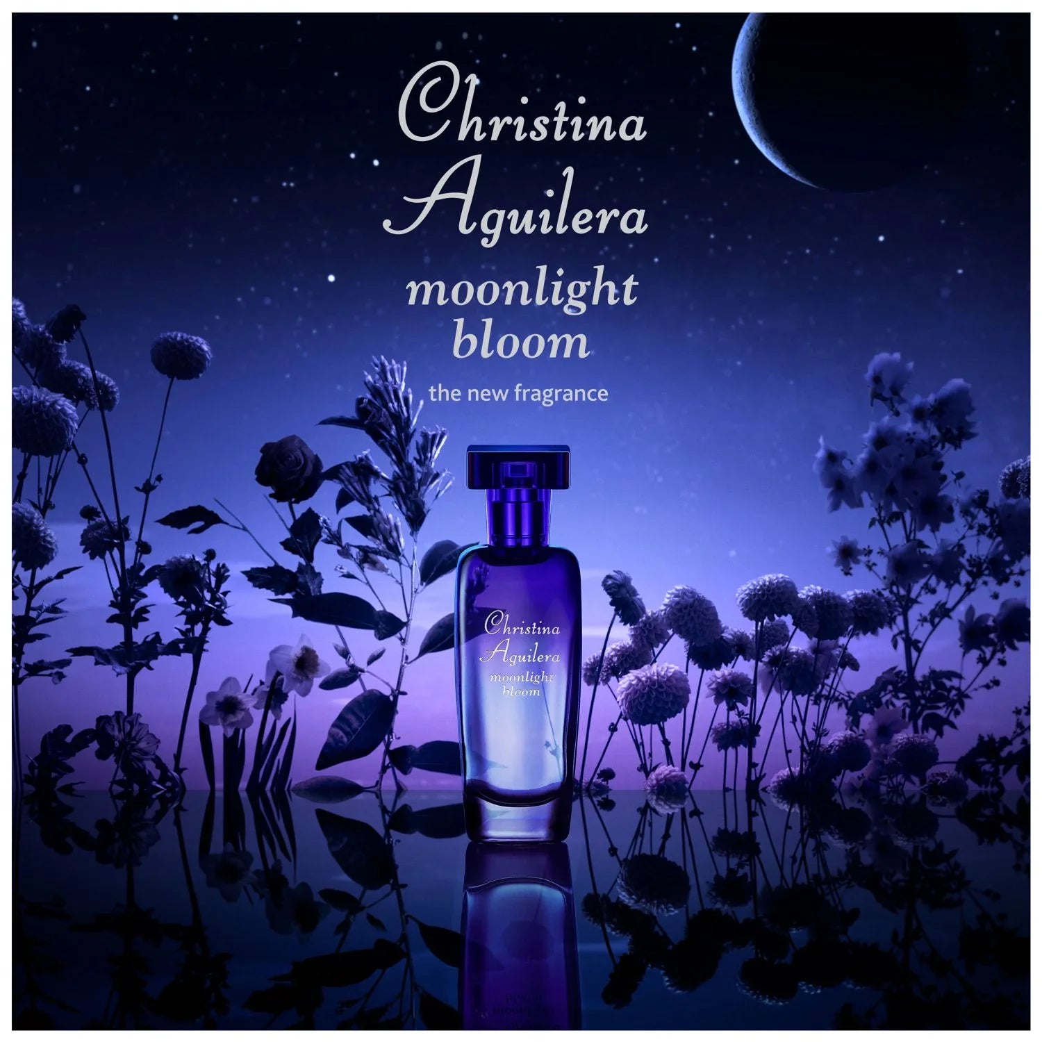 Christina Aguilera Moonlight Bloom Eau De Parfum, Perfume for Women, 1 Oz