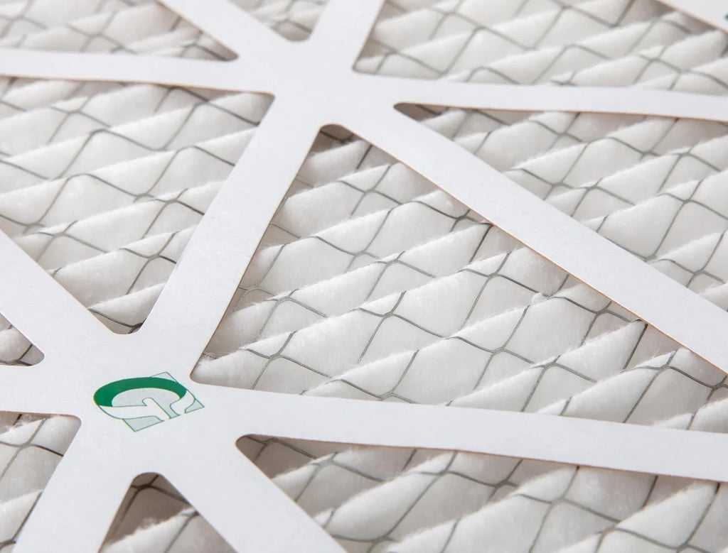20x24x4  10 Pleated  Furnace Air Filters by Glasfloss Industries. ( 3 Pack ) Exact Size: 19-3/8 x 23-3/8 x 3-3/4