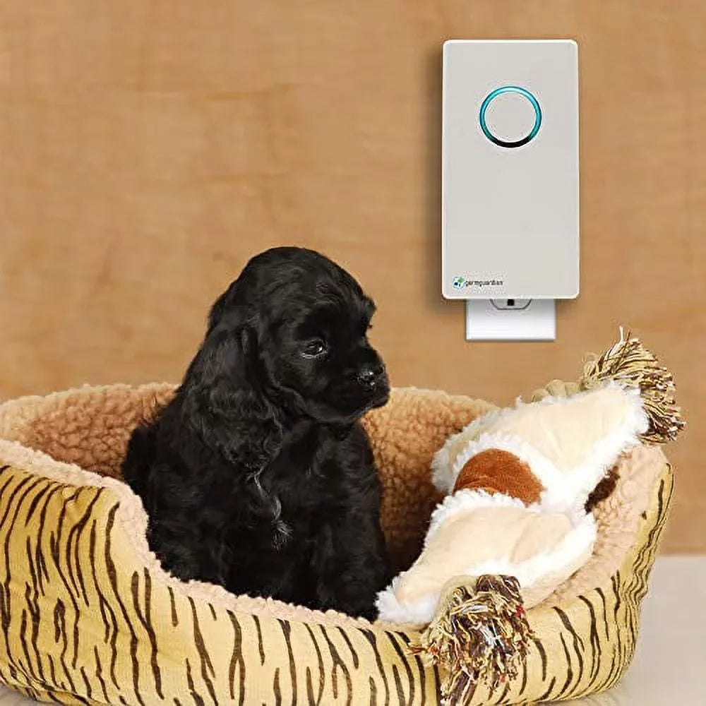 GermGuardian  Elite Pluggable - Sanitizer and Deodorizer, Kills Germs, Freshens Air and Reduces Odors from Pets, Smoke, Mold, Cooking and Laundry, Germ Guardian Air Purifier