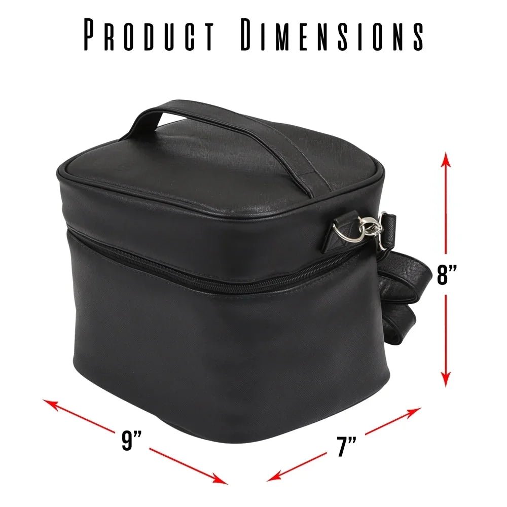 Picnic Gift 7220- Mojito-Four In One Insulated Cosmetics Bag, Houndstooth