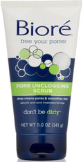 Biore Pore Unclogging Scrub 5 oz (Pack of 4)