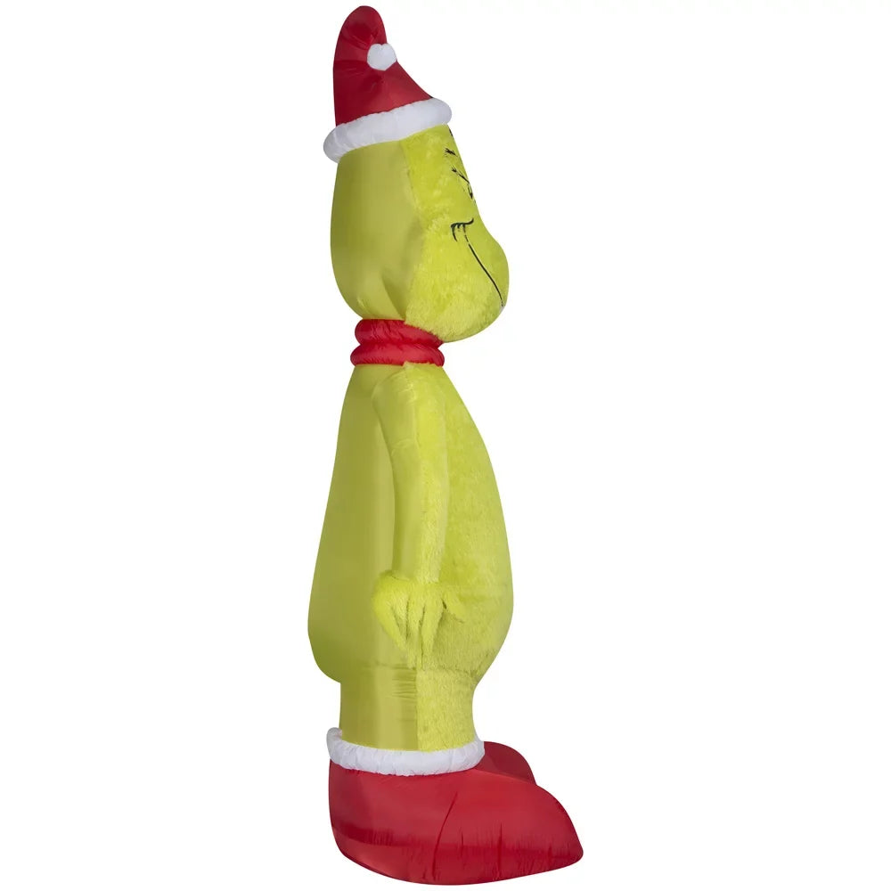Giant Fuzzy Plush Grinch from Dr. Seuss, 10 Feet