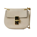 Pre-Owned Chloé Chloe Shoulder Bag Leather Beige Ladies Chain  (Fair)