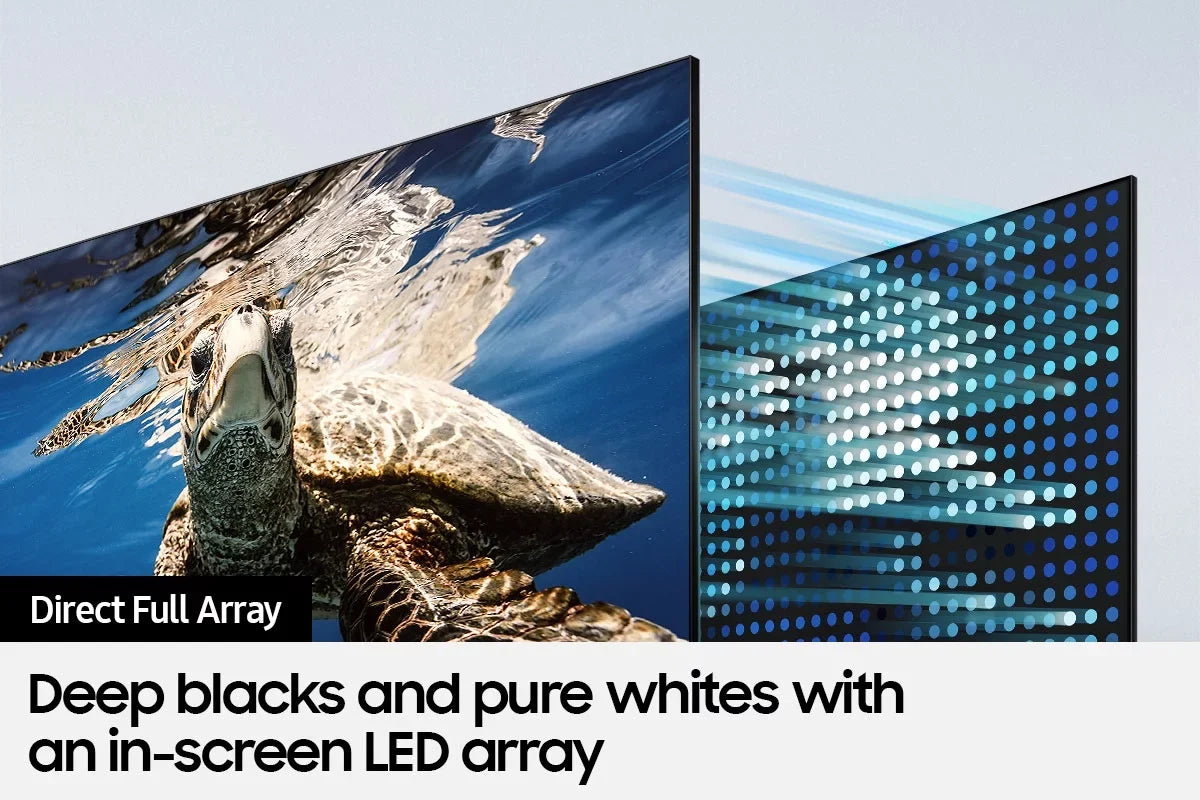 50-Inch Class   Series - 4K  Direct Full Array Quantum  8X Smart  with a Walts  Large/Extra Large Tilt Mount and Walts  Screen Cleaner Kit (2022)