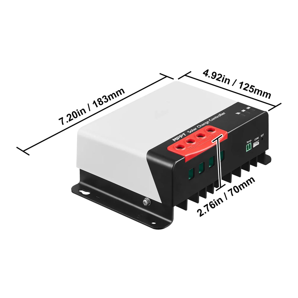 Solar Charge Controller 40 Amp 12V/24V Car Solar Panel Controller
