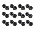 Red Hound Auto 24 Rubber Bumpers for Trailer Compatible with Ramp Door Truck 2.5 Inches Round Replacement Cargo Stop