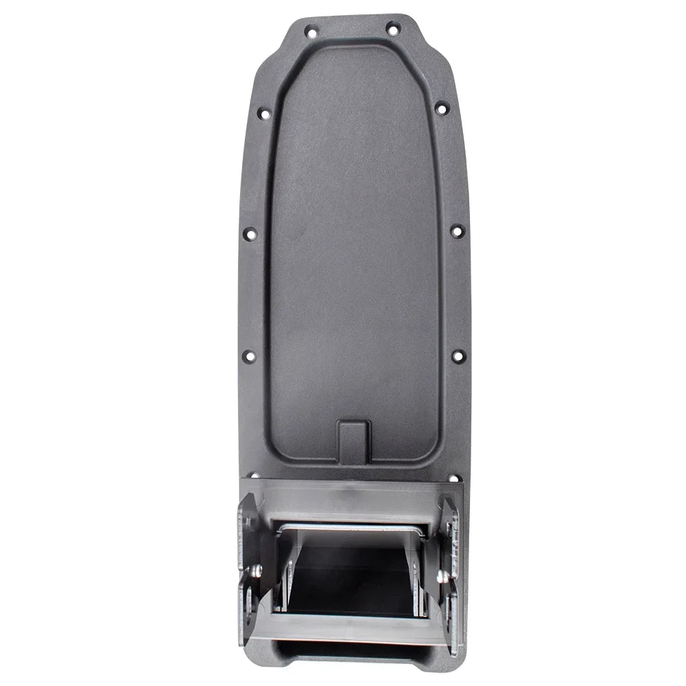 Brock Replacement Black Full Center Console Armrest Repair Kit Base & Hinges Compatible with 04-11 Ranger Pickup Truck 3L5Z 10047A20