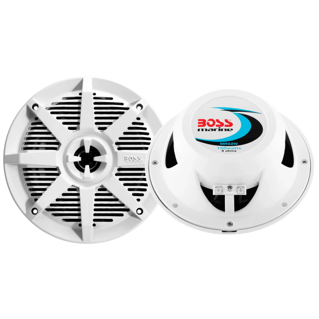 Audio Systems  Marine 5.25” Speakers, 150 Watts, Full Range, 2 Way