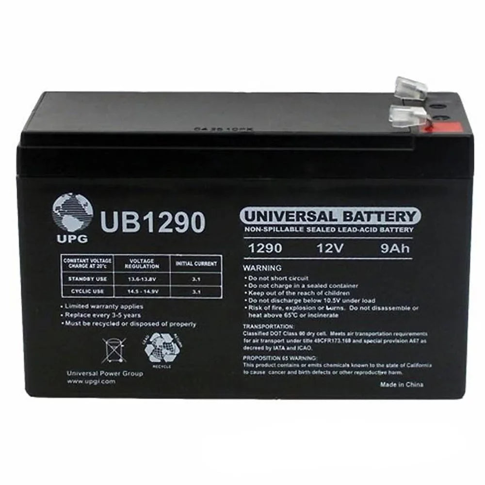9Ah 12V Sealed  Fits Aqua Vu Marcum Vexilar 12VOLT
