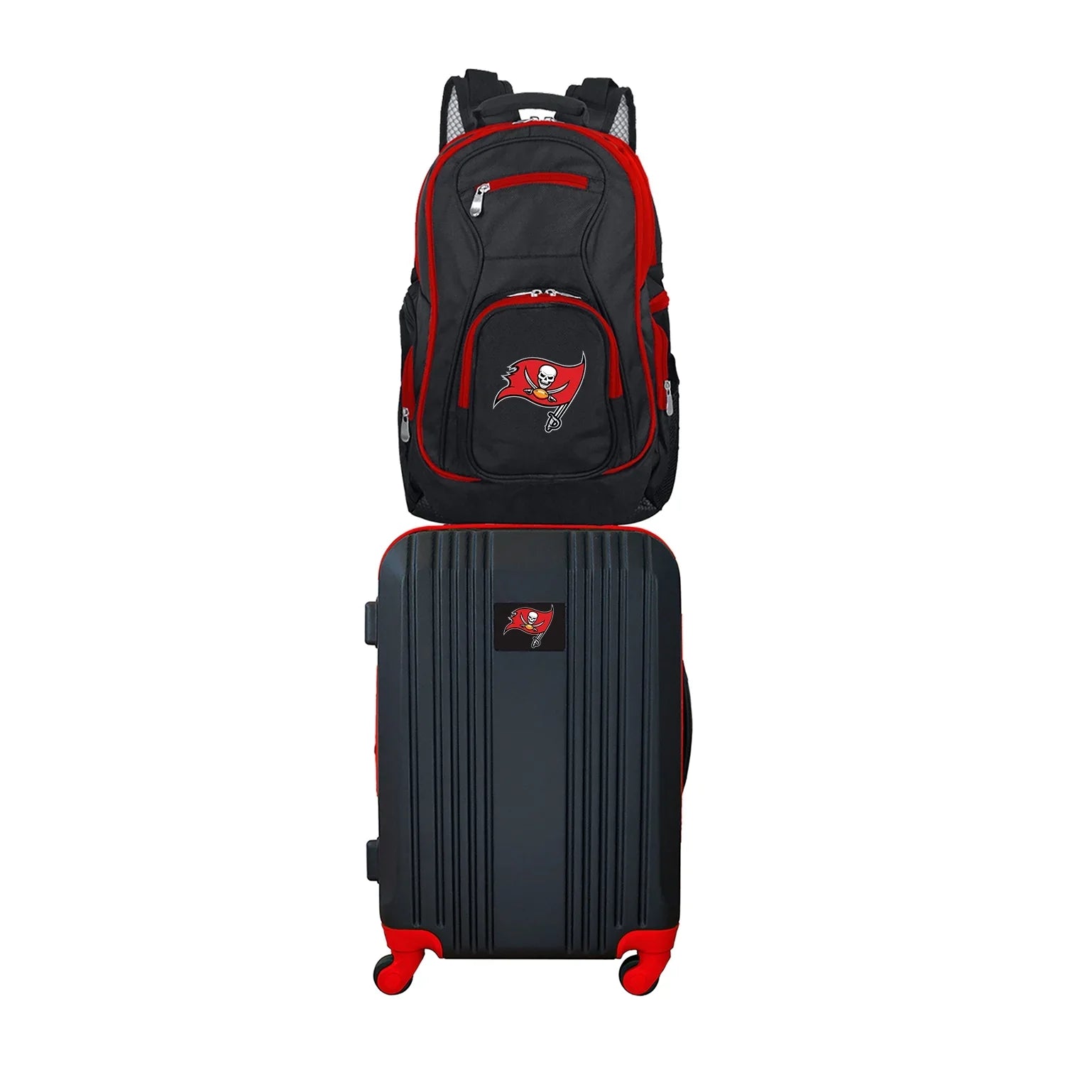 Tampa Bay Buccaneers 2-Piece Luggage and Backpack Set
