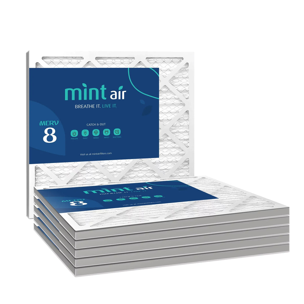 Mint Air, 18x20x1 Air Filter  8, Pleated   Furnace Filters (6 Pack)