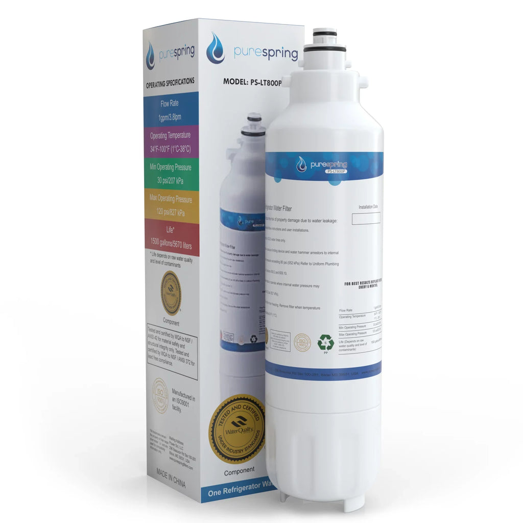 PureSpring  42 Certified Refrigerator Water Filter, Compatible with  , , , , , Kenmore 9490, 46-9490, 469490 (1 Pack)