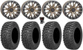 System 3 -4 Bronze (4+3) 15" Wheels 32" Trail Saw 2.0 Tires Can-Am Commander Maverick Renegade Outlander Defender