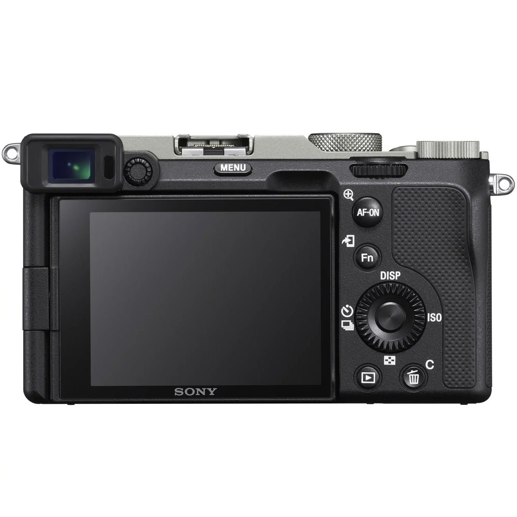Sony a7C Mirrorless Full Frame Camera Body with Sony  24-105mm    Zoom Lens  Silver / Bundle with Deco Gear Photography Backpack Case , Software and Accessories
