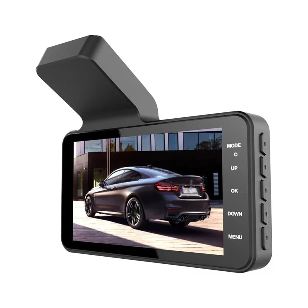 ammoon Dash Camera, 4 Inch Car Dashcam Driving Recorder, 170° Wide Angle, Touchscreen, Support Motion Detection