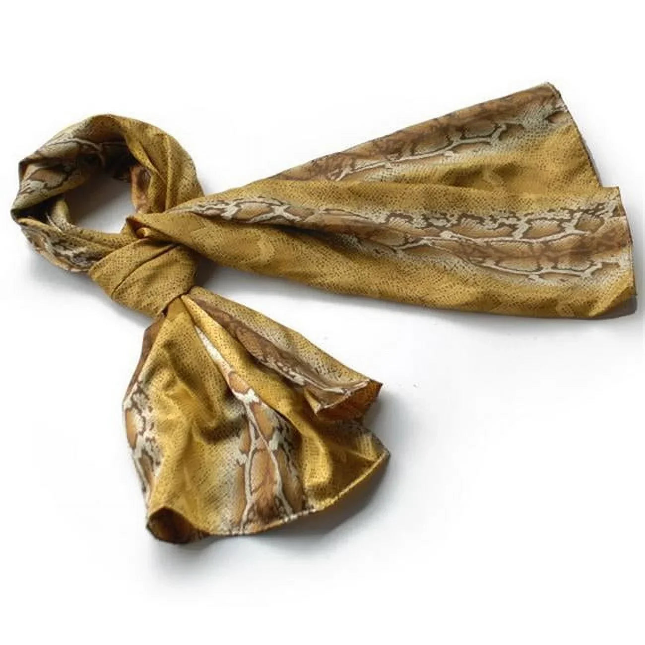 Blancho  Gold Boa Noble Fashion Delicately Soft Silky Scarf/Wrap/ShawLarge - Gold - Large