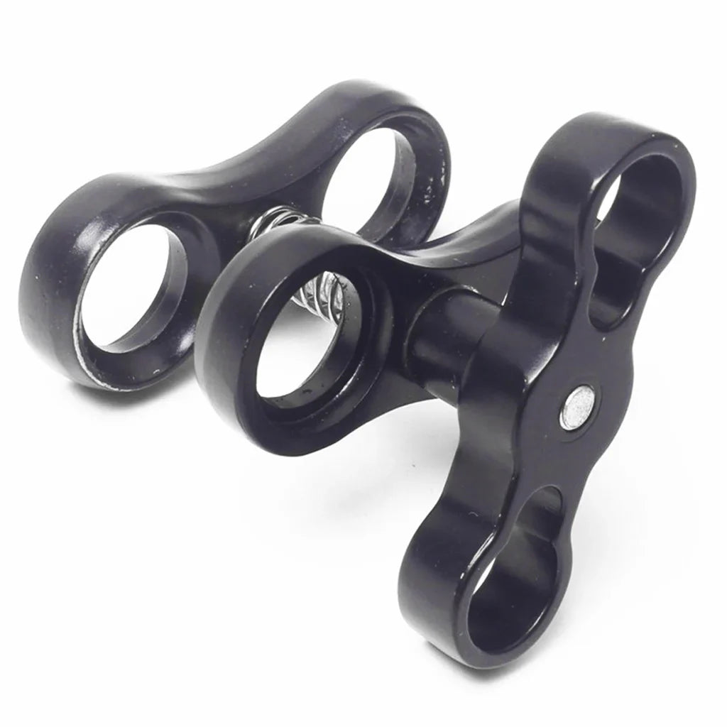 4 Pack Scuba Diving Butterfly Clips Set Dive Camera Flashlight Lights Arm Clamps