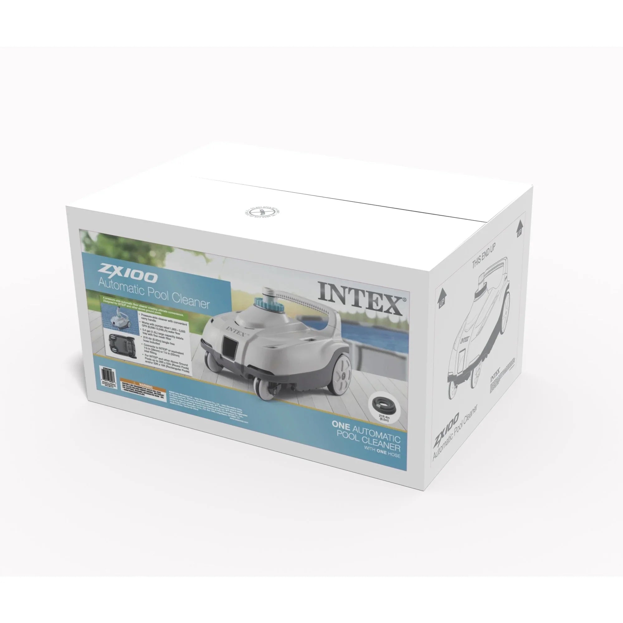 Intex  Automatic Pressure Side Swimming Pool Cleaner with Hose