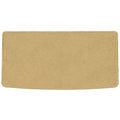 Toyota Highlander Beige Classic Carpet Car Mats / Floor Mats, Custom Fit for 2014, 2015, 2016, 2017, 2018, 2019 - Medium Trunk / Cargo Mat w/ Rear Seat Down