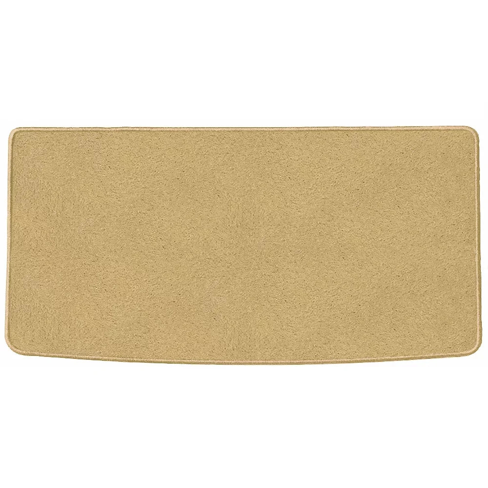 Toyota Highlander Beige Classic Carpet Car Mats / Floor Mats, Custom Fit for 2014, 2015, 2016, 2017, 2018, 2019 - Medium Trunk / Cargo Mat w/ Rear Seat Down