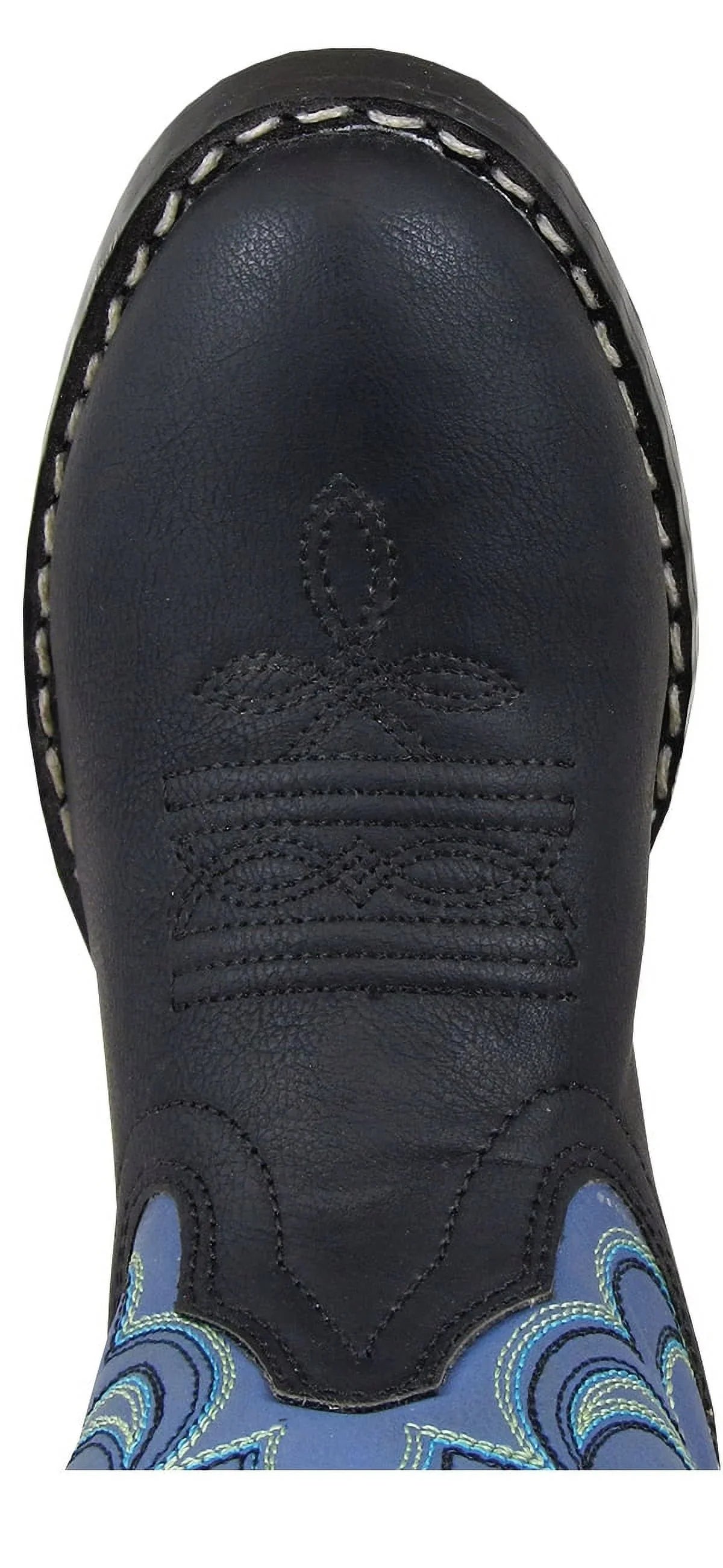 Smoky Mountain Kids Monterey Boots 8.5 Black/Blue