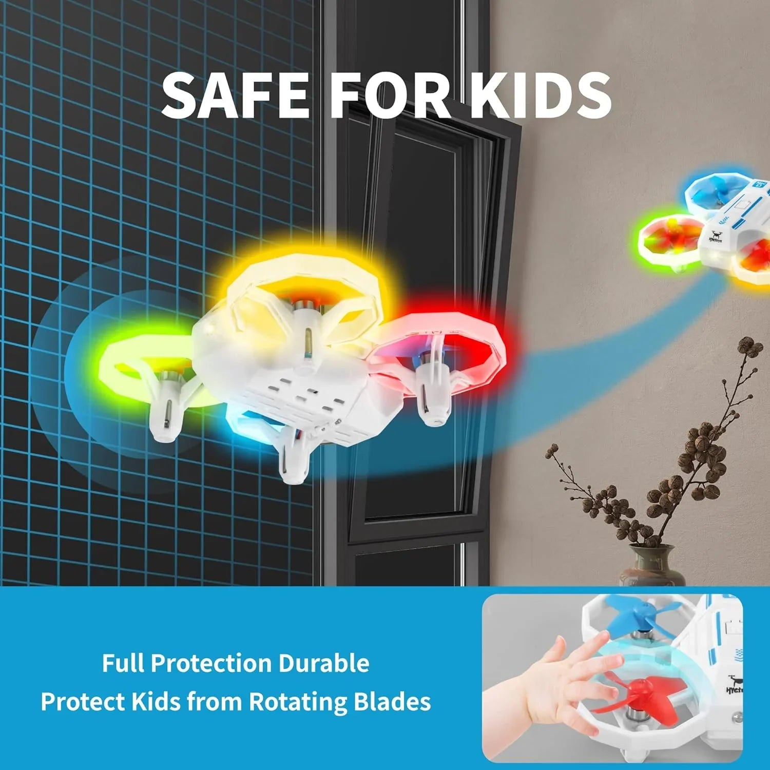 Open Box  Toys Mini  Drones for Kids with Turn Signal Light -