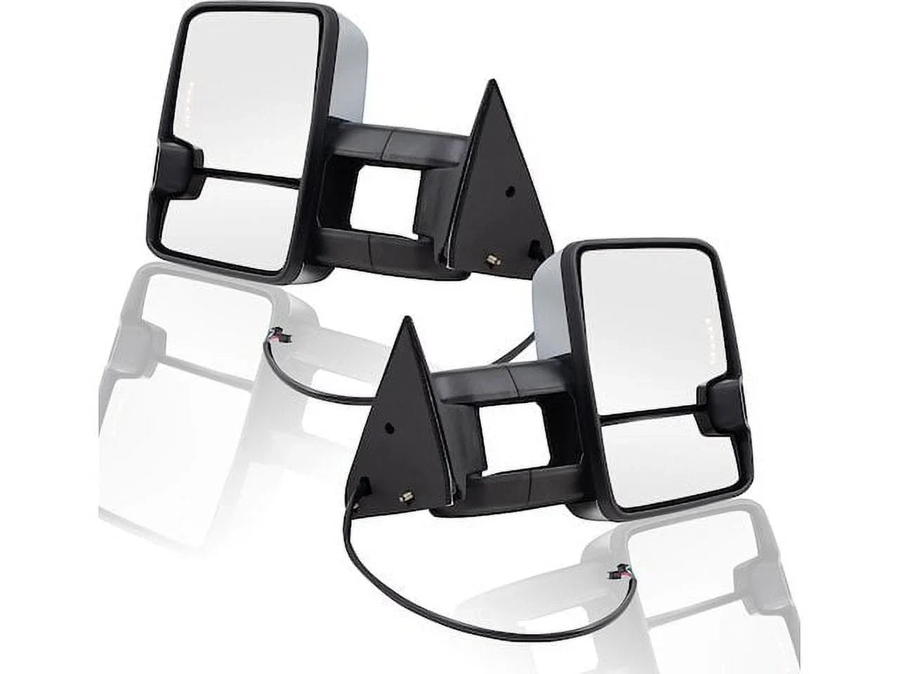 Towing Mirror Set - Compatible with 1988 - 1999 Chevy   4WD 1989 1990 1991 1992 1993 1994 1995 1996 1997 1998