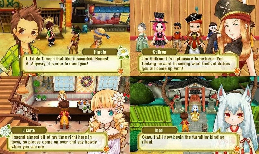 Story of Seasons: Trio of Towns - Nintendo 3DS [2DS Xseed Video Games] Brand