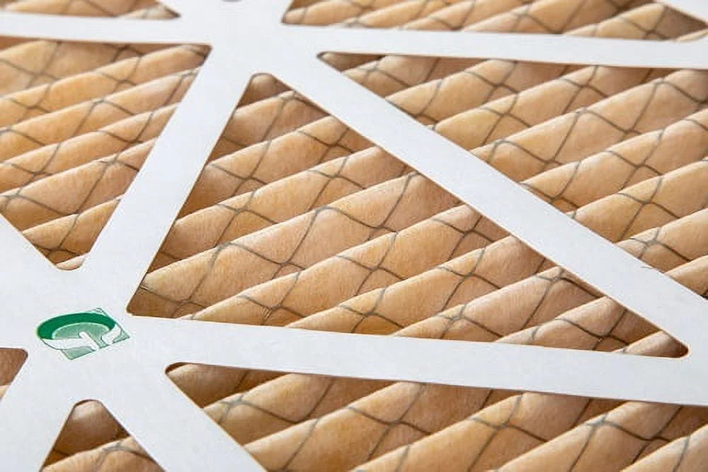 3 Pack of 12x12x2  11 Pleated 2" Inch Air Filters by Glasfloss. Actual Size: 11-1/2 x 11-1/2 x 1-3/4