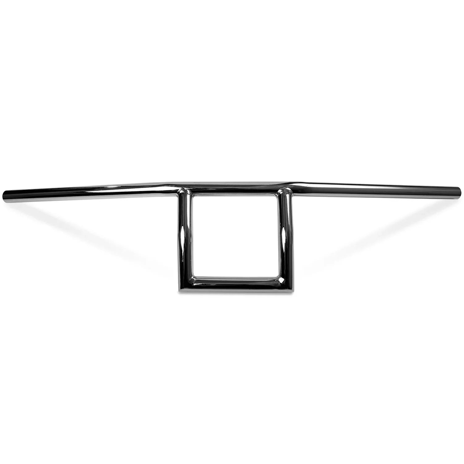 Krator Motorcycle Handlebar 1" Chrome Box Window Attack Style Compatible with Yamaha  400 600 750 1000