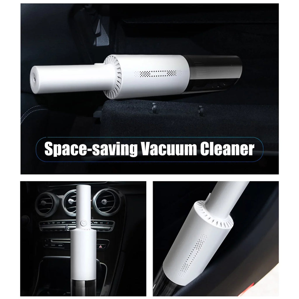 moobody Vacuum Cleaner, 120W Handheld Cleaner, 6000Pa Powerful Suction,  Powered with  Filter for Cleaning Hair Dust Gravel in Home Office