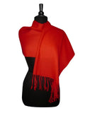 Biagio 100% Wool Pashmina Solid Scarf  Color Womens Shawl Wrap Scarves