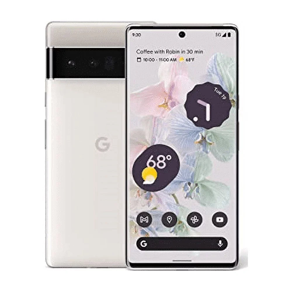 Google Pixel 6 Pro 128GB (Unlocked) - Cloudy White