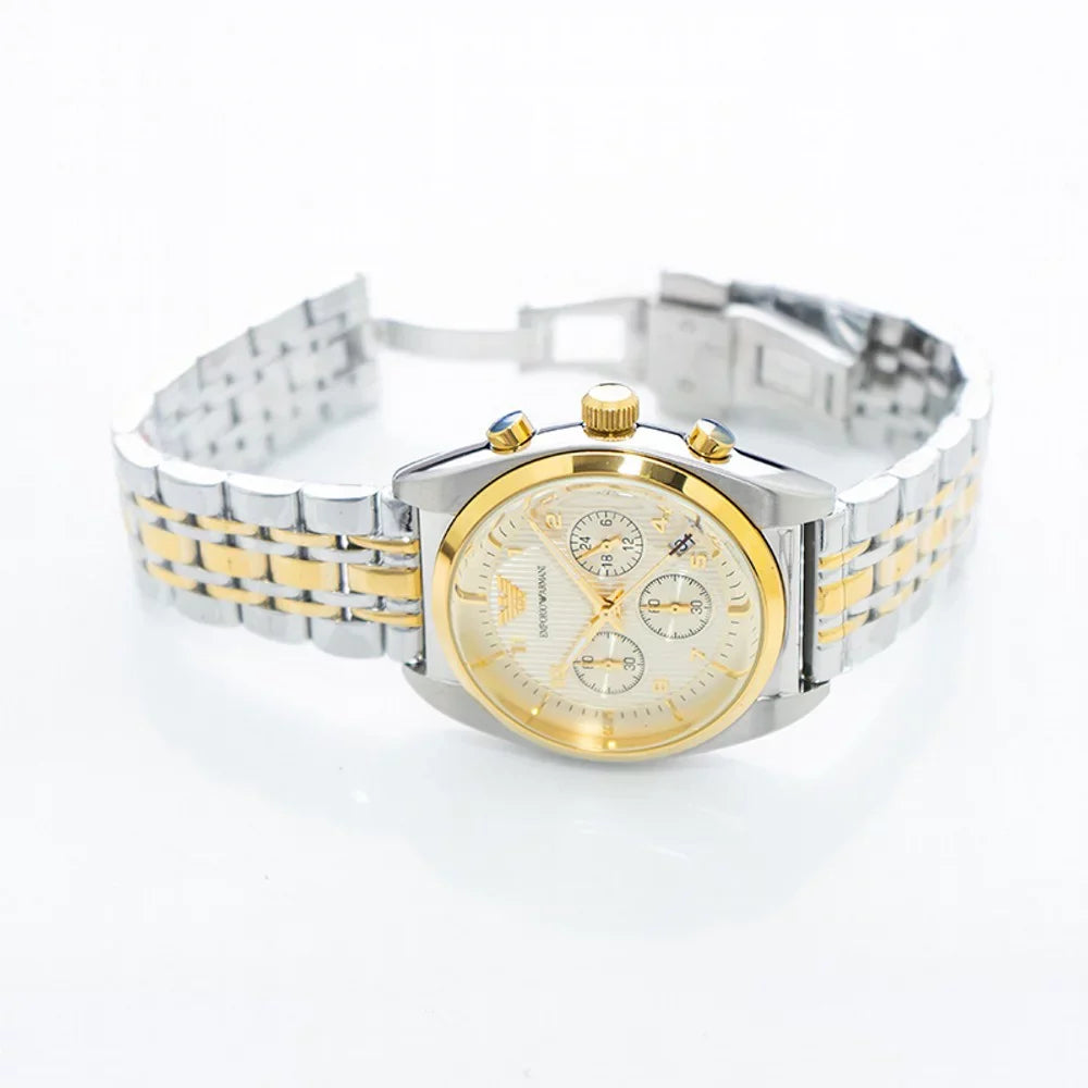 Emporio Armani Classic Chronograph Stainless Steel Watch 43 mm