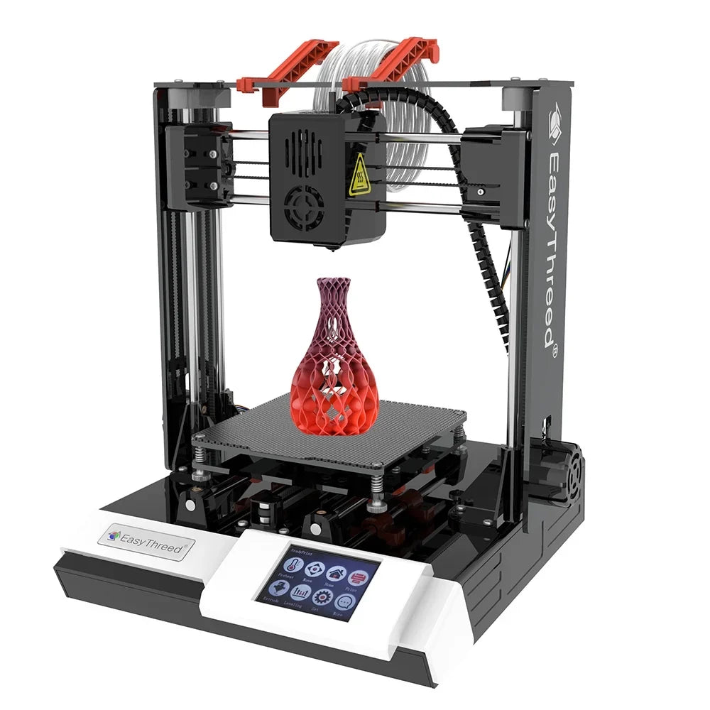 EasyThreed 3D printer,Print Size Removable  Plus 3D Printer  Kids  Printers 3D-Printer 3D Printer Hine 100x100x100mm/4x4x4inches  Comes Plus Printer Hine