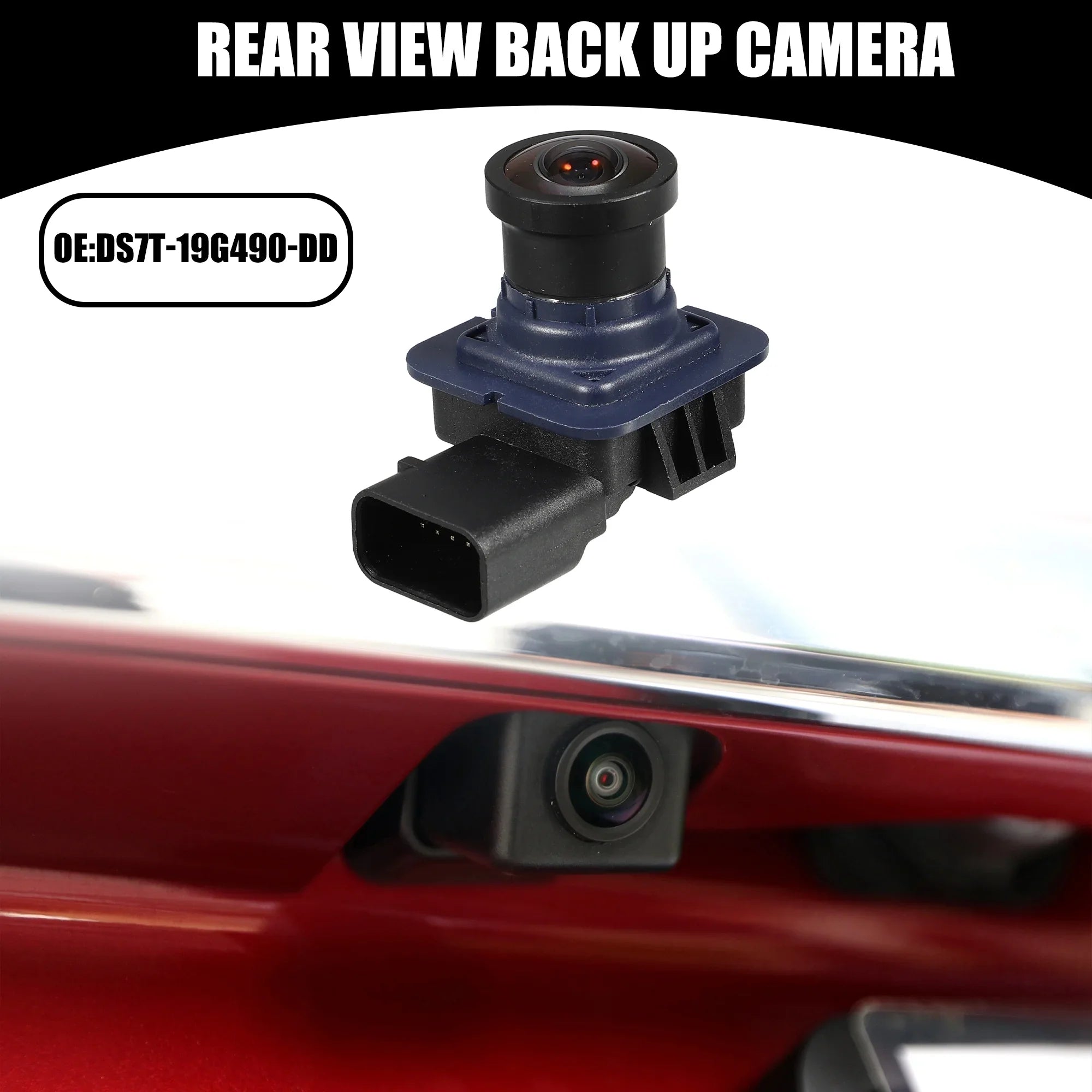 Rear View Back Up Camera No.-19G490- Car Rear Park Assist Reverse Camera for Ford Fusion 2013-2016