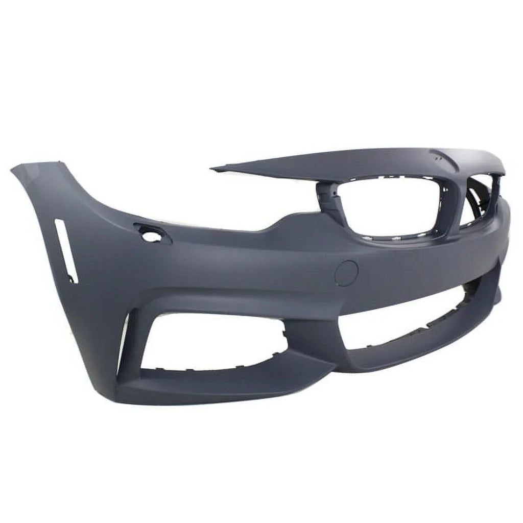 For 14-16 4-Series Front Bumper Cover Assembly Plastic w/o Side Camera