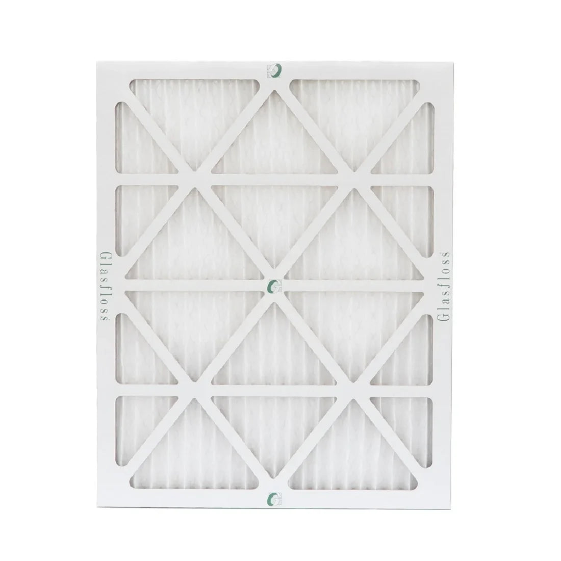 15x20x1  10 Pleated  Air Filters by Glasfloss. ( Quantity 5 ) Exact Size: 14-1/2 x 19-1/2 x 7/8
