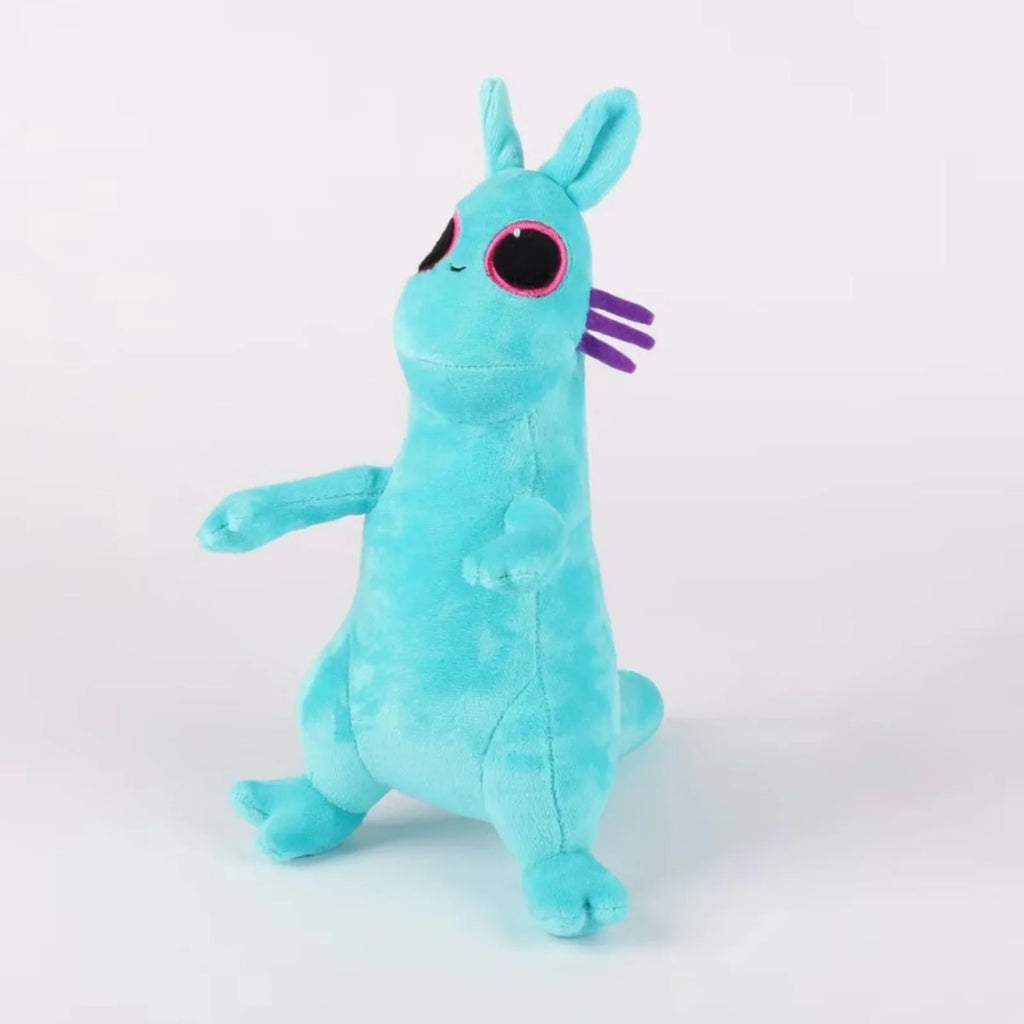 Rain World Slugcat Plush Toy,Cuddly Hot Game Rain World Stuffed Animal Toy Character Pillow, Cute Cartoon Anime Stuffed Animal  Figure Pillows Gifts for Kids Birthday Fan Gifts(Green)