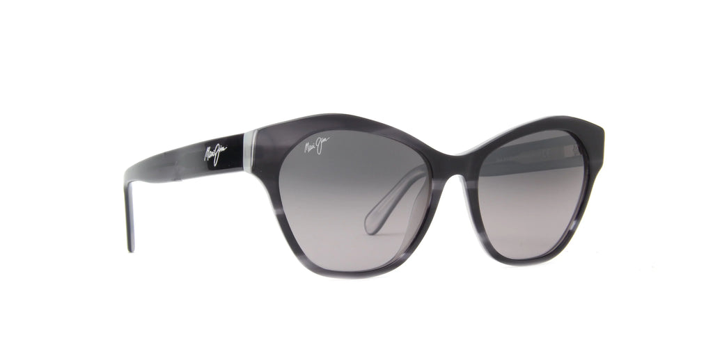 Maui Jim Kila Neutral Grey Browline Ladies Sunglasses -02A 54