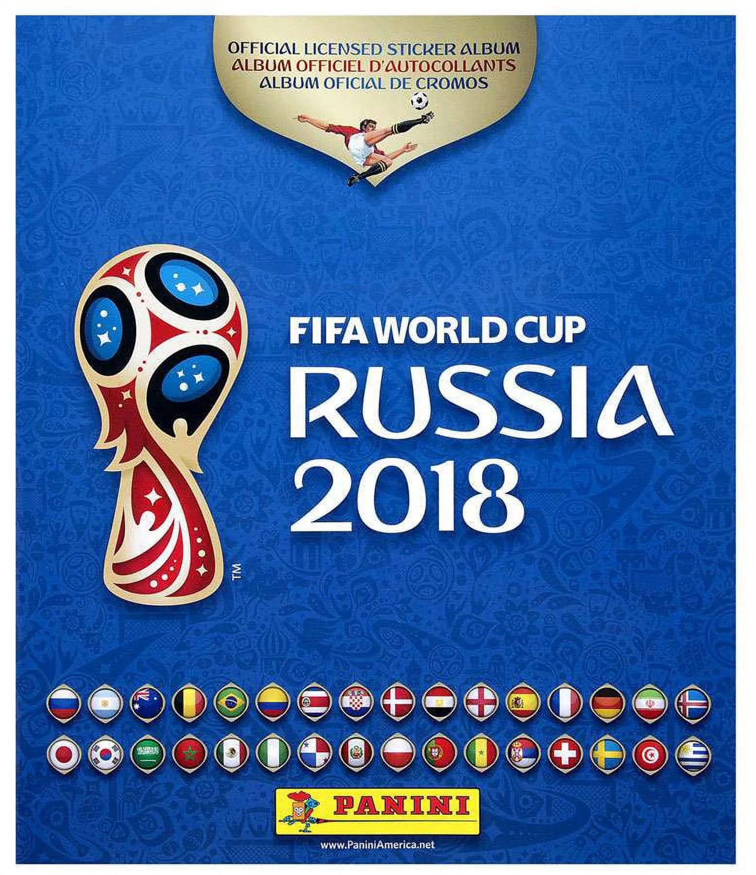 2018 Russia 2018  World Cup Russia Sticker Album