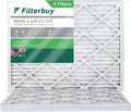 Filterbuy 16.38x21.5x1  8 Pleated   Furnace Air Filters (3-Pack)