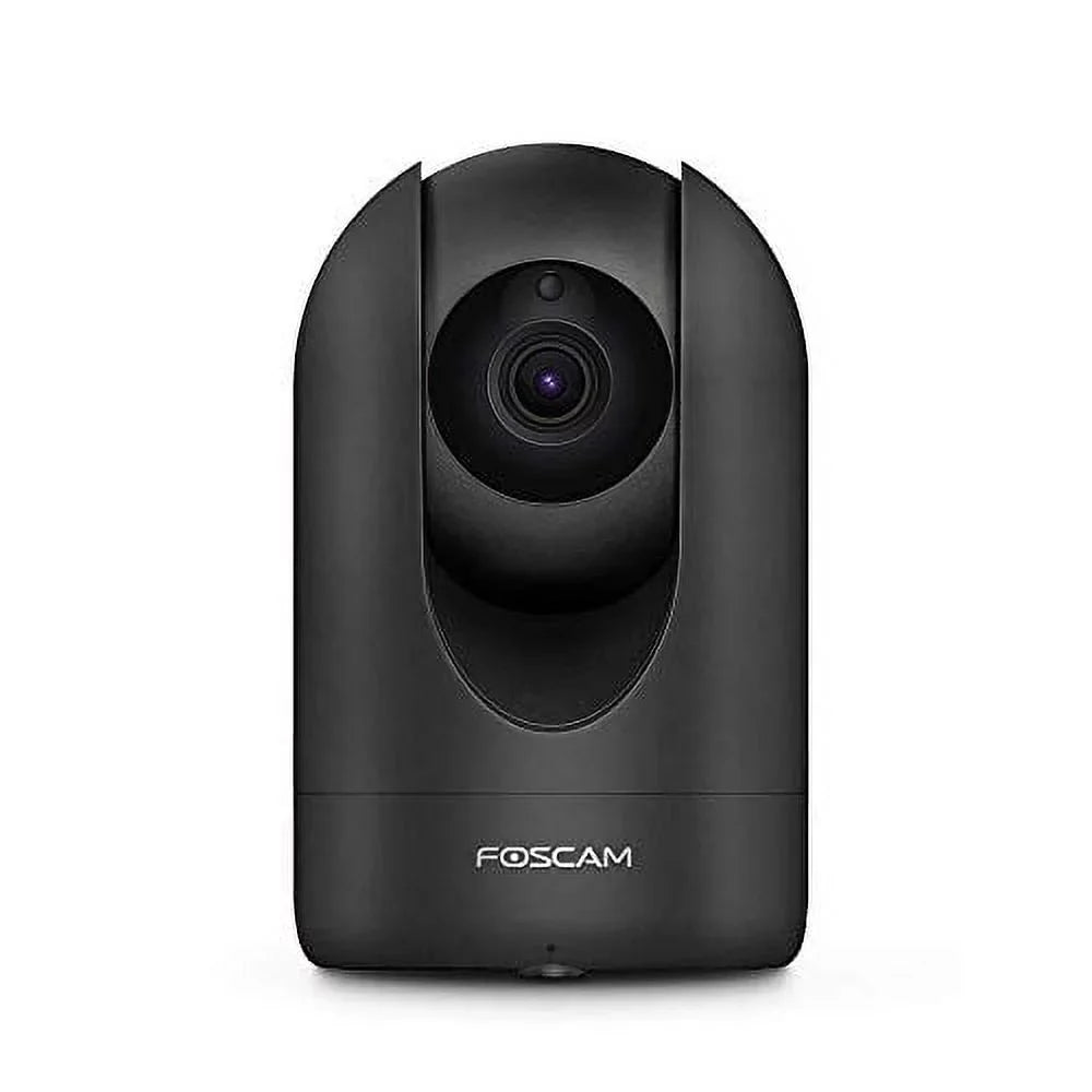 Home Security Camera Foscam  4MP WiFi  Camera,Wireless Baby Monitor with  Human Detection Sound Detection 33ft Night Vision 2 Way Audio Camera Compatible with Alexa Black