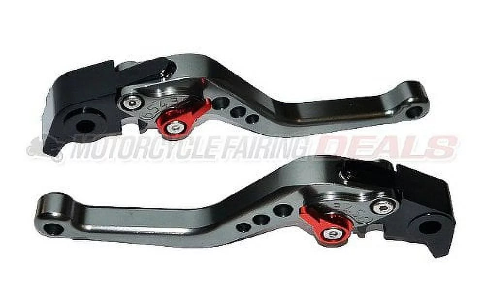 (2009 - 2012) Billet Shorty Brake & Clutch Lever Titanium Color