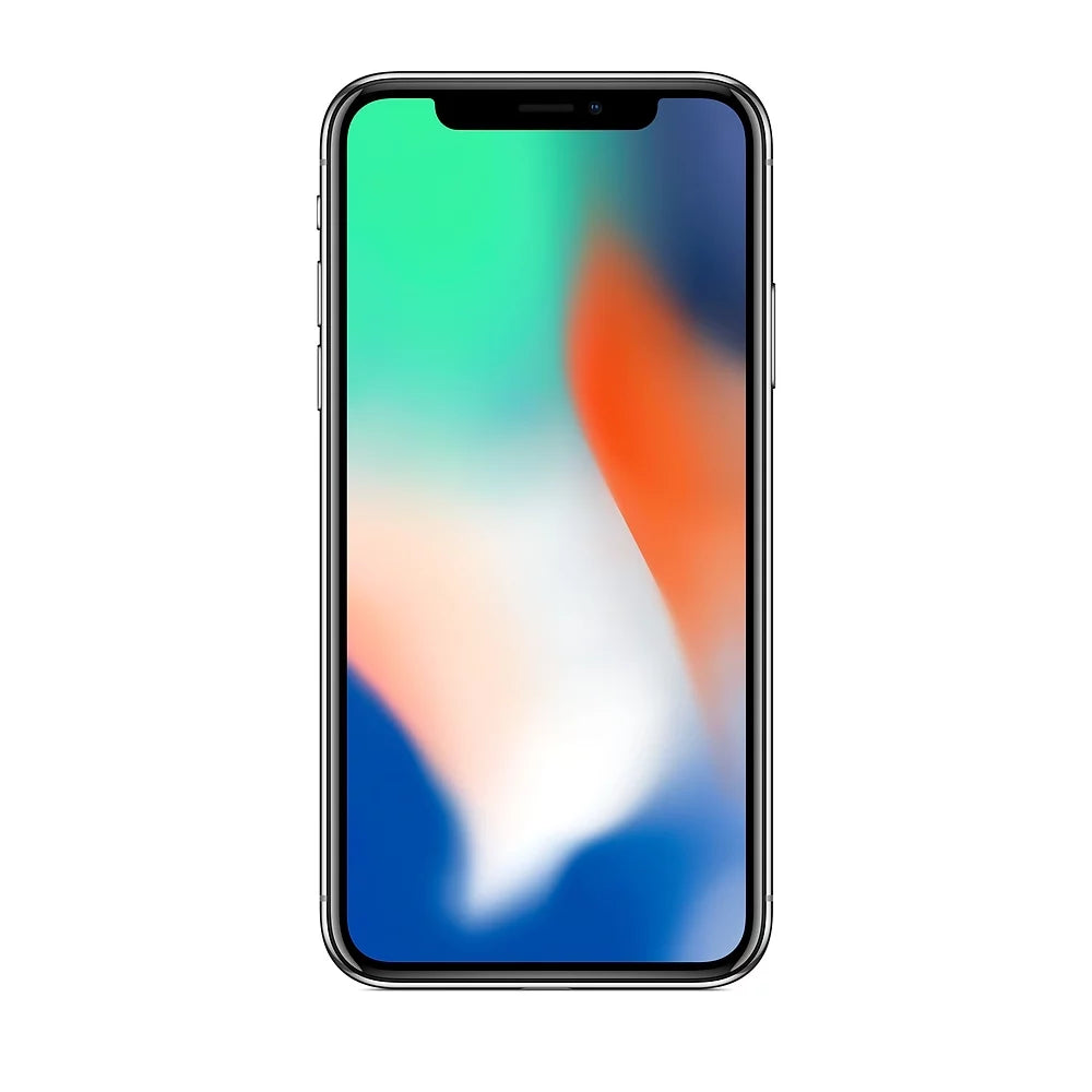 Restored Apple iPhone  256GB Silver Fully Unlocked ( Verizon + & + -Mobile) Smartphone (Refurbished)
