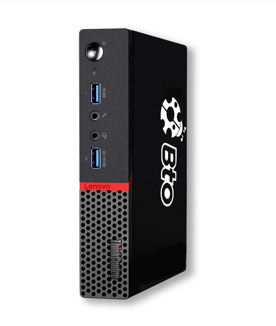 Pre-Owned Lenovo  Desktop Tiny Computer Mini  Intel Pentium upto 2.64GHz Processor 4GB  256GB  Wifi Adapter Bto  & Mouse Windows 10 (Refurbished)
